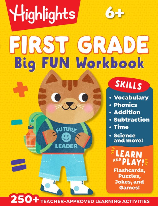 The Big Fun First Grade Activity Book - cover