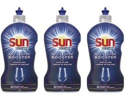 Sun Spoelglans Shine & Dry Booster 3 x 450 ml Voordeelverpakking