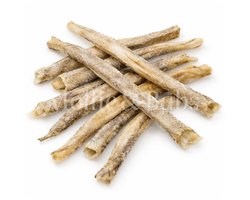 Mollie & Babs - Gedroogde Roodbaarshuid - Hondensnacks - Kauwsnack - Gedroogde Vis - 100% Roodbaars - 100% Natuurlijk - Hypoallergeen - 100 gram