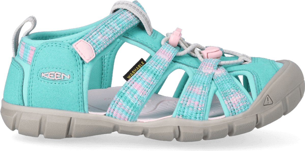Keen Seacamp II CNX Older Kids Sandalen Bright Aqua/ -A-Boo Blauw