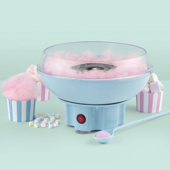 SCH® Suikerspinmachines - Blauw - ‎27cm x 27cm x 18cm — afbeelding 3