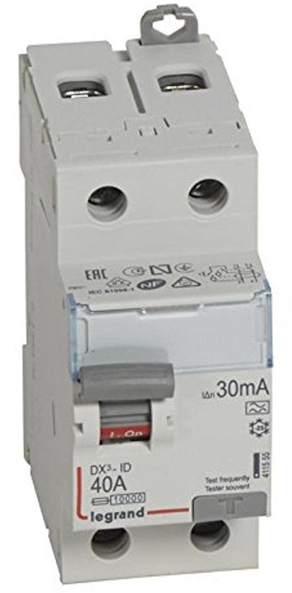 Aardlekschakelaar 40A Type A 30mA 2P voor Elektrische Installatie