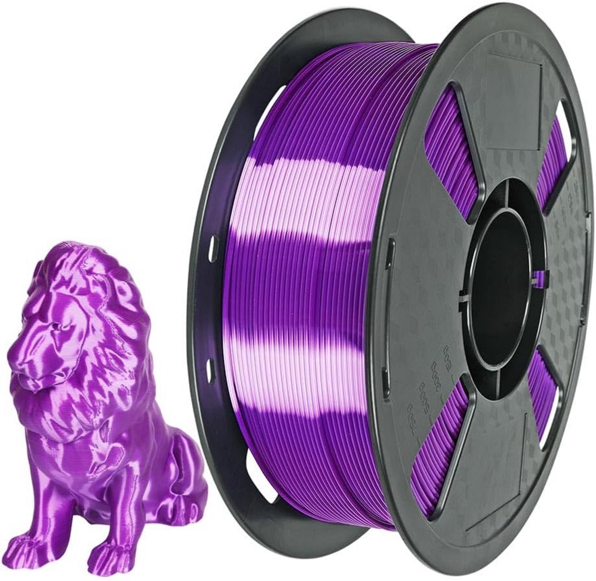 Zijdeglans Paars PLA Filament 1.75mm - 1kg - 3D Printer Materiaal