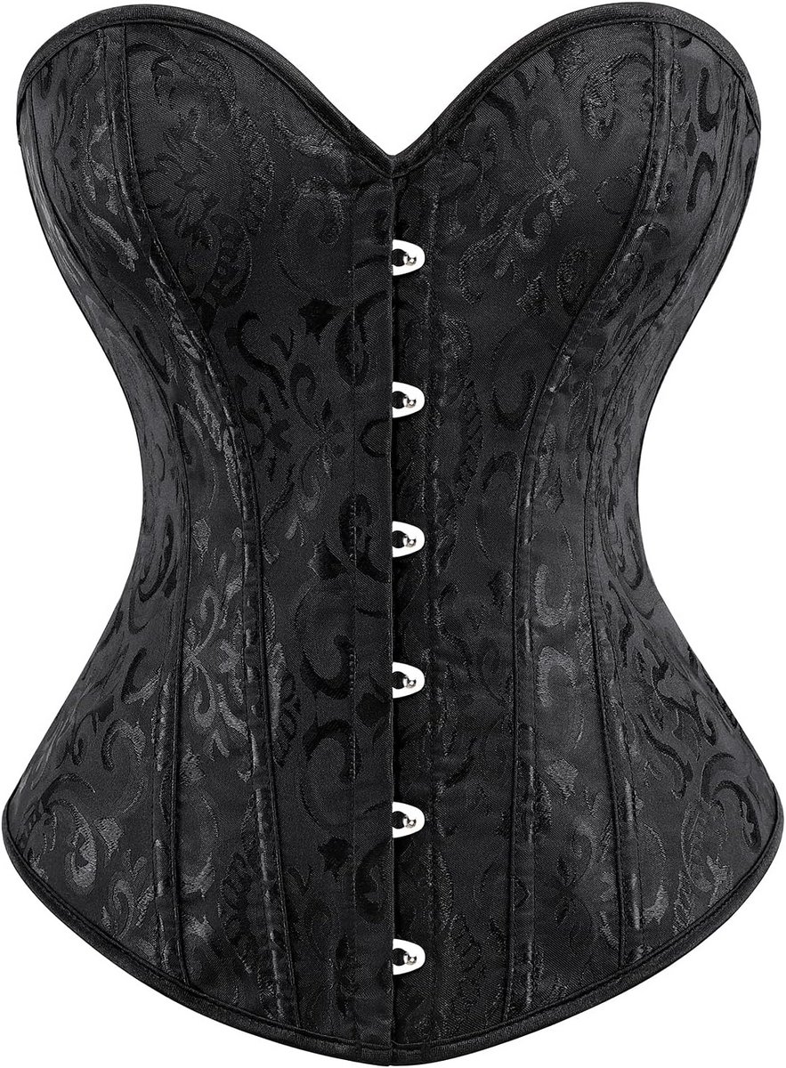 Vintage Corset Top voor Dames in Gothic Stijl
