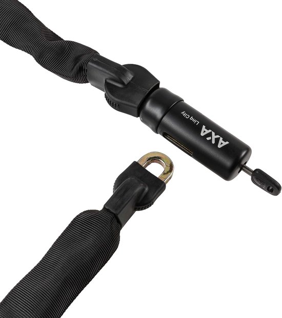 AXA Linq City 180 Kettingslot - Slot voor Bakfietsen - 180 cm lang - 7 mm - Zwart van AXA — afbeelding 2