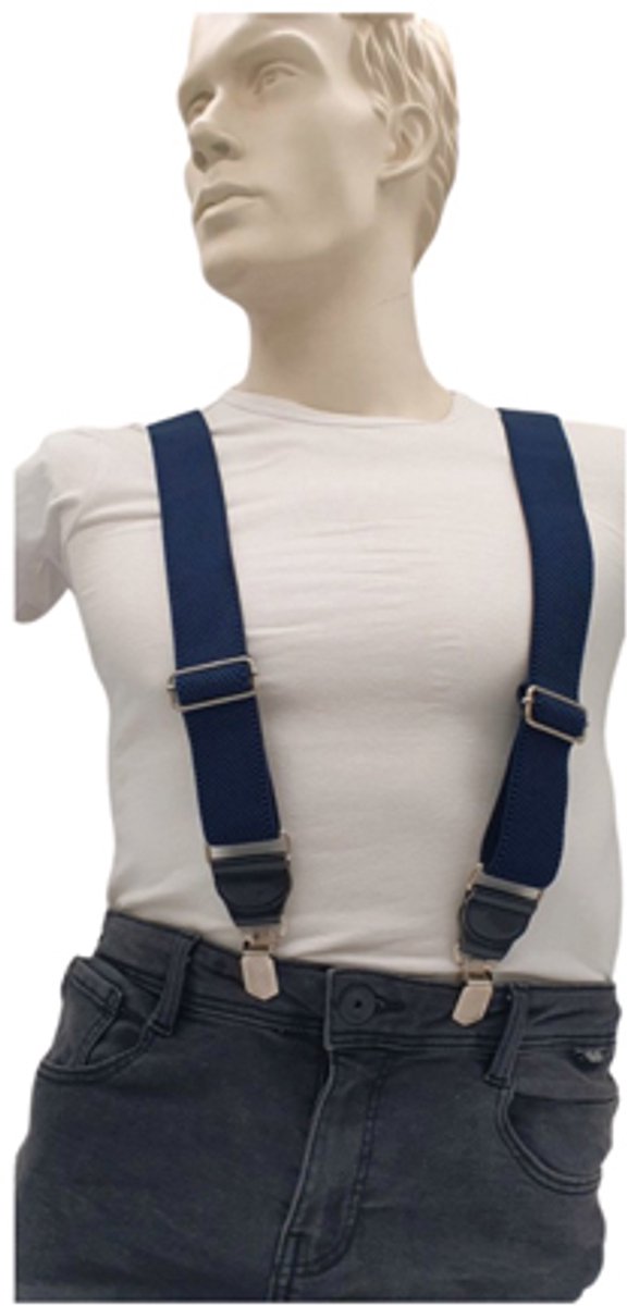 Hendrik bretels navy