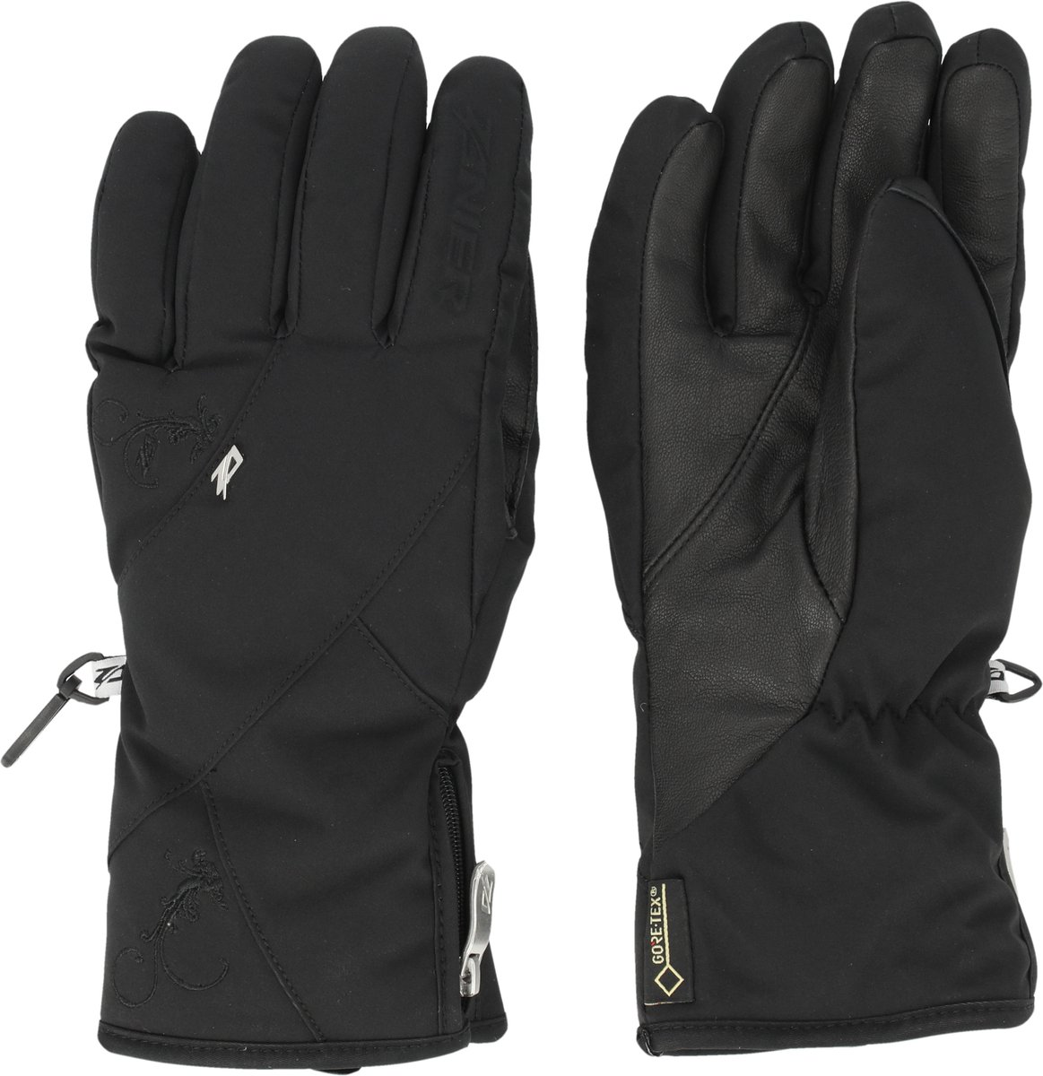 Zanier Fingerhandschuhe Aurach GTX Zwart