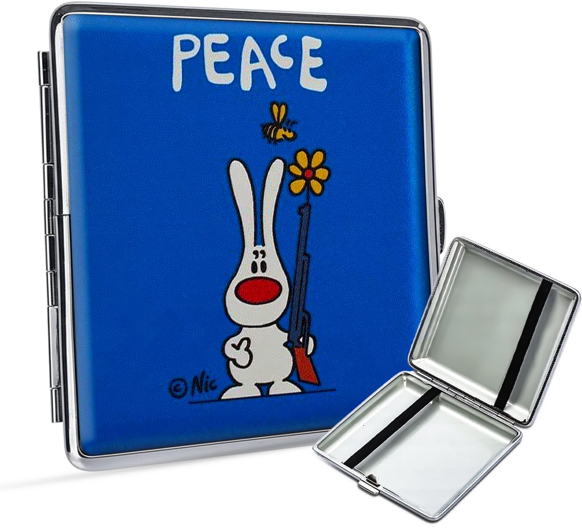 Sigarettendoosjes Peace Flower- 20 Sigaretten - Luxe Sigarettenhouder