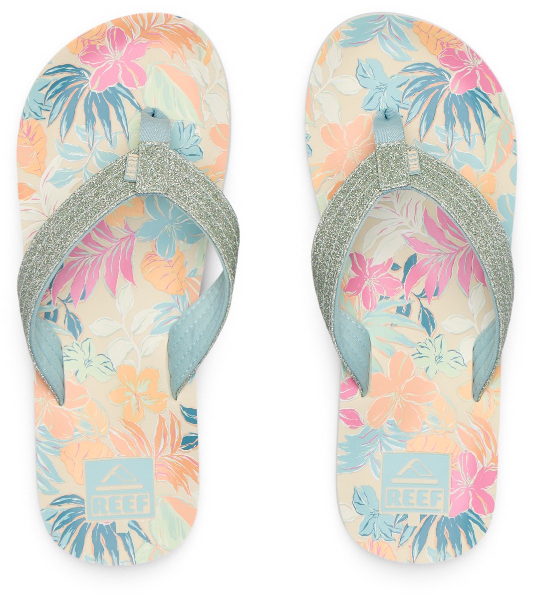 REEF KIDS AHI TROPICAL FLORAL Meisjes Slippers tropical floral Tropicalfloral