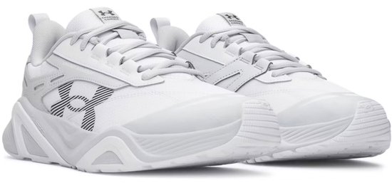 Under Armour UA Charged Commit TR 5-WHT Heren Sportschoenen - Wit - Halo Grijs - Castlerock