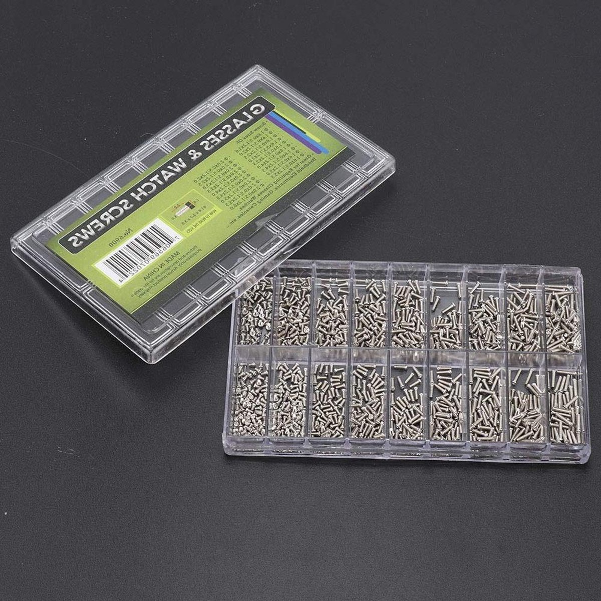 Stijlen Horloge Schroef, Roestvrij Staal Reparatie Gereedschap Accessoires, Kleine Schroeven Voor Polshorloge Scharnier, DIY Miniatuur - Handige Set voor Horloge Reparaties