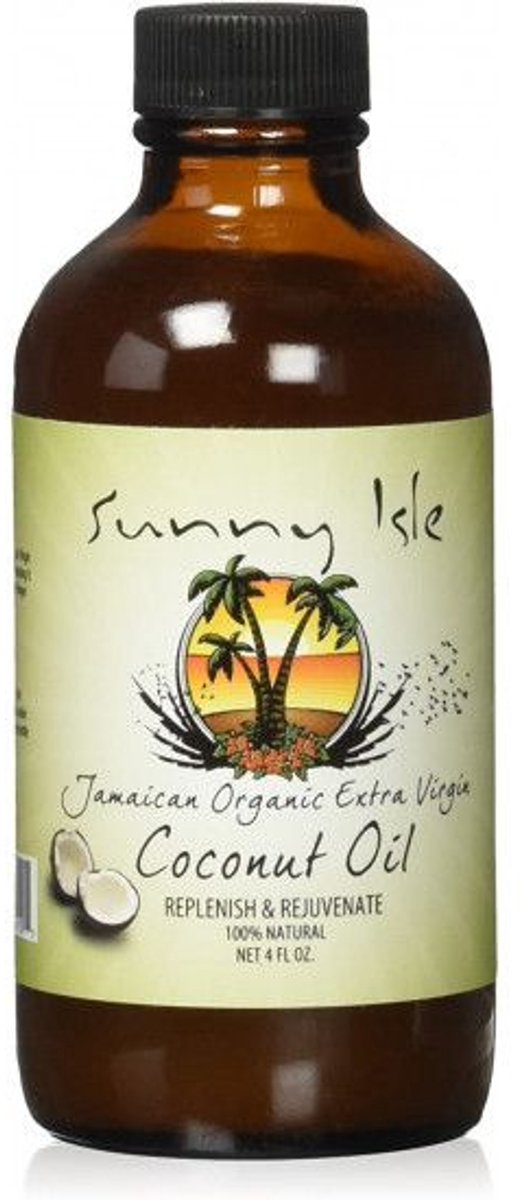 Sunny Isle Jamaican Black Castor Oil Extra Virgin Coconut Oil 118 ml