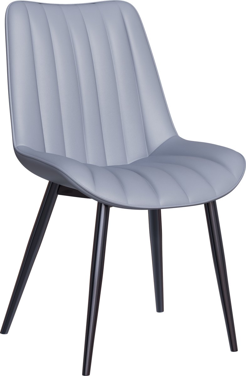 HOMAVO YZ1 Eetkamerstoelen – Set van 2 – Kunstleer of Velvet – Ergonomisch – 53x62.5x88 cm – 9 Kleuren
