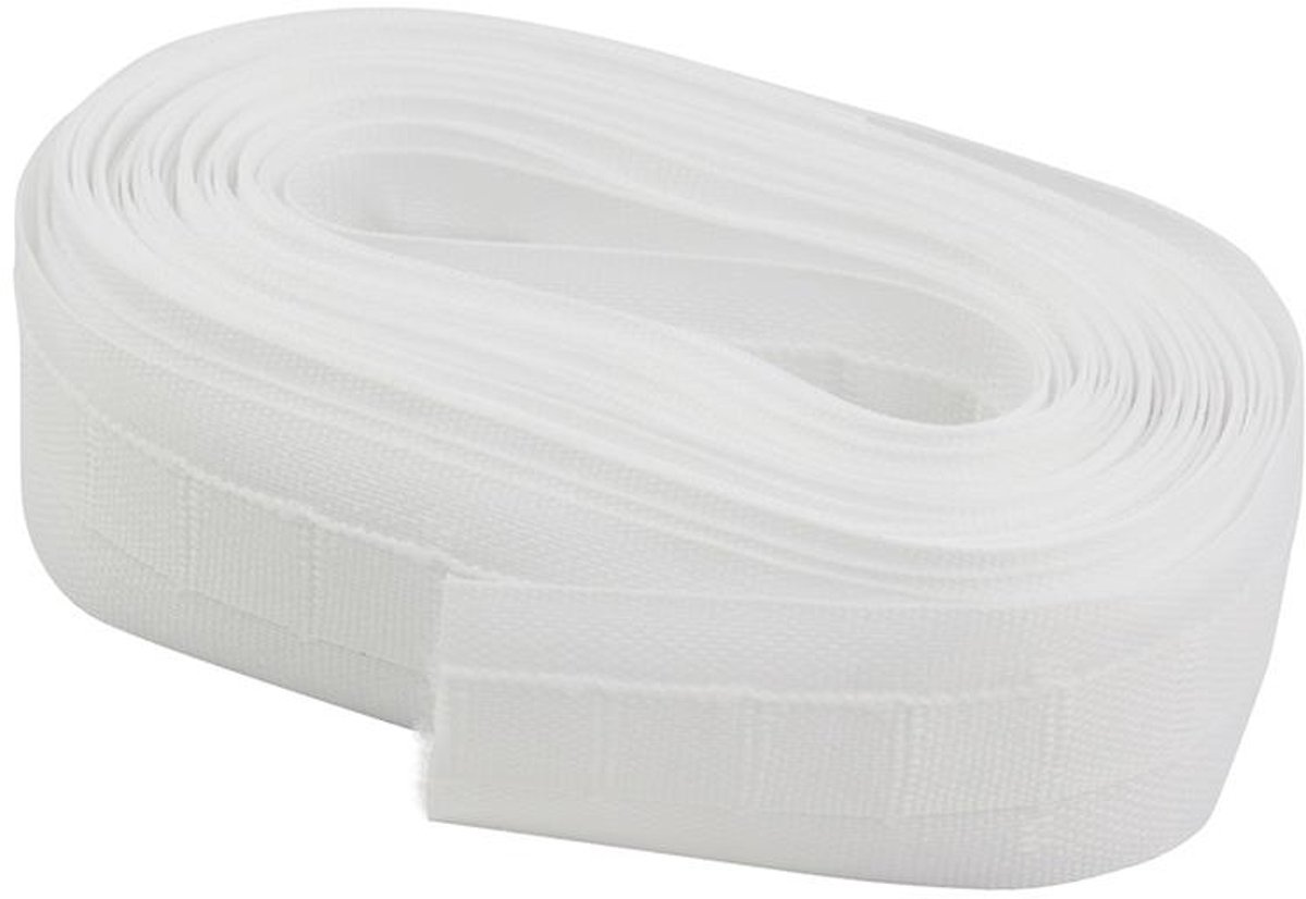 Intensions 500cm Plooiband - terlenka 24mm - wit