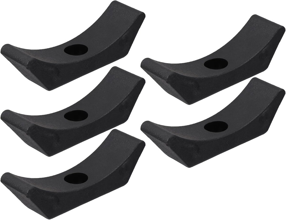 Halterrek - Dumbbell standaard - Halter standaard - Dumbell Rek - Dumbbell Toren - Weight Rack - Dumbbell Houder - Dumbell Opbergrek - Fitnessapparatuur - Belastbaar - 5 Stuks - Zwart - van Imperatoris