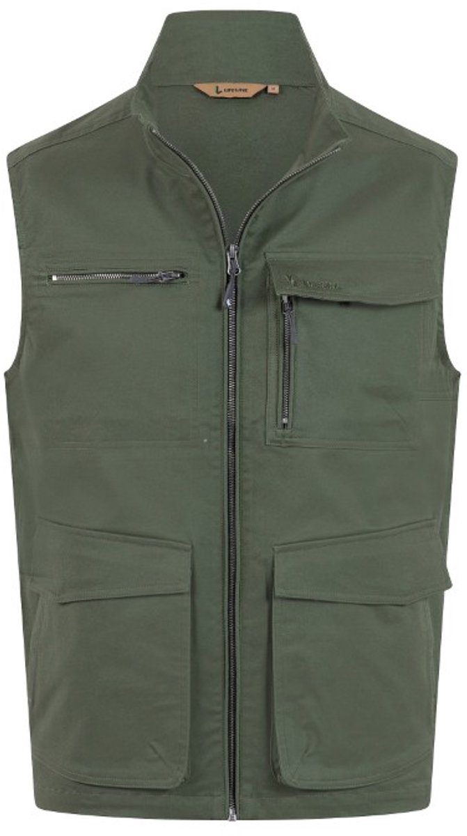 Bodywarmer Logan Life Line Groen