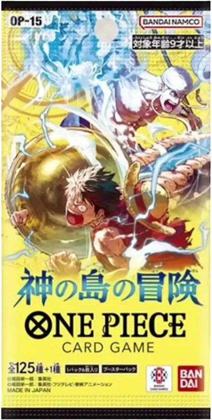 One Piece Card Game OP-15 Japanse Booster Pack - Adventure on the