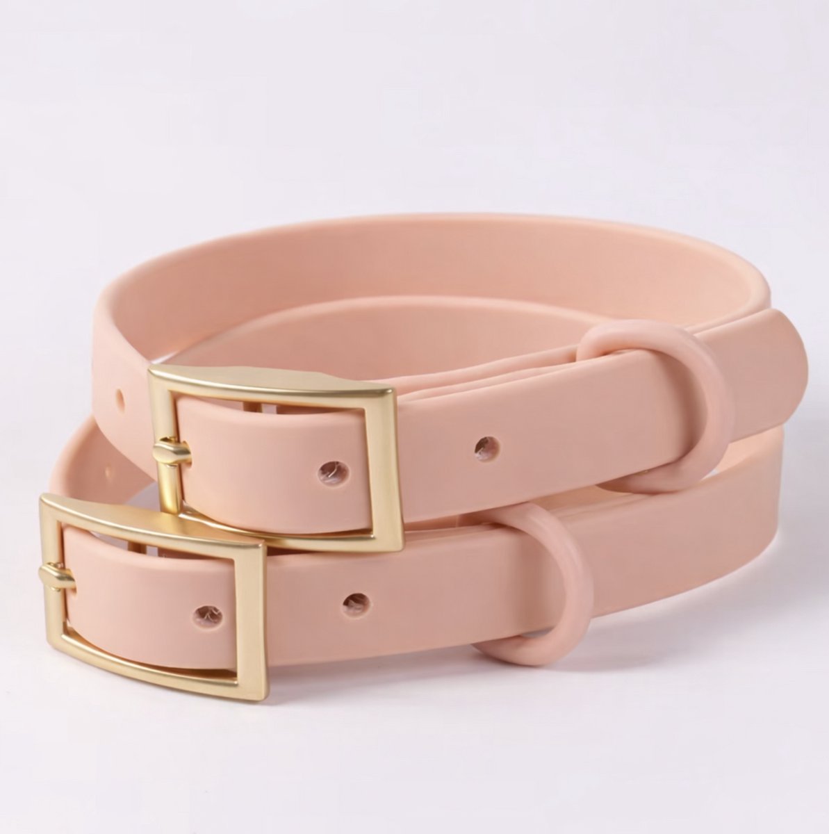 KadoDash - Siliconen Hondenhalsband Roze – MAAT S - Sterk, Waterbestendig & Comfortabel
