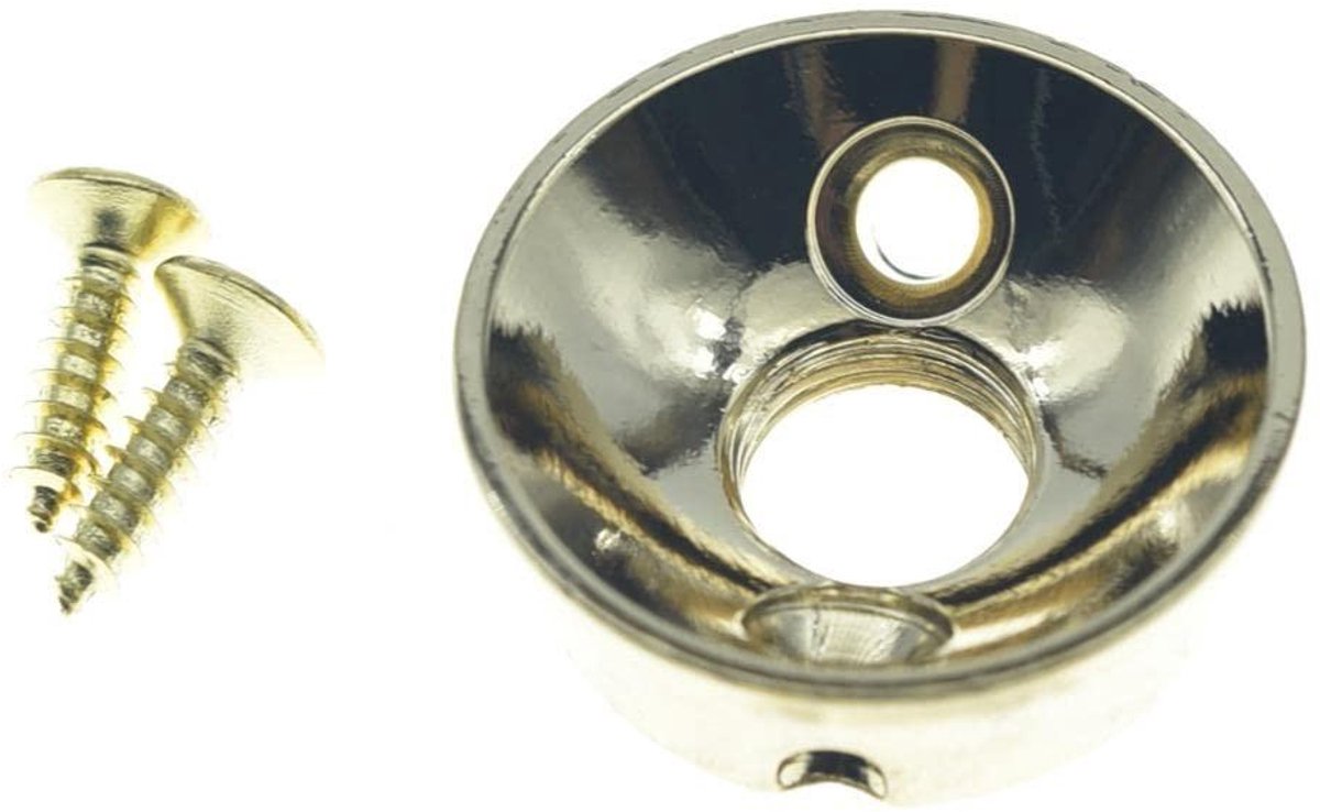 Elektrische Gitaar Jack Plaat - Goudkleurig - Metrisch - 6.35mm - Telecaster - Gitaaraccessoire