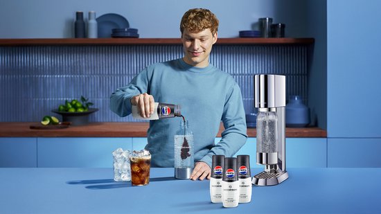 Sodastream Bruiswatermachine Enso RVS