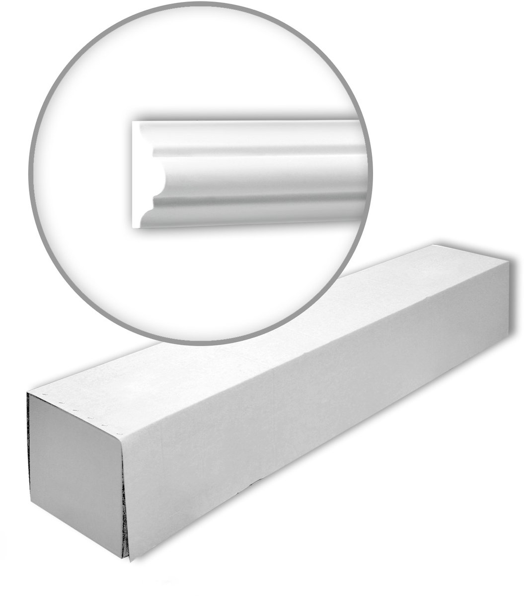 Profhome 151308 1 doos 24 stukken Wandlijst 48 m