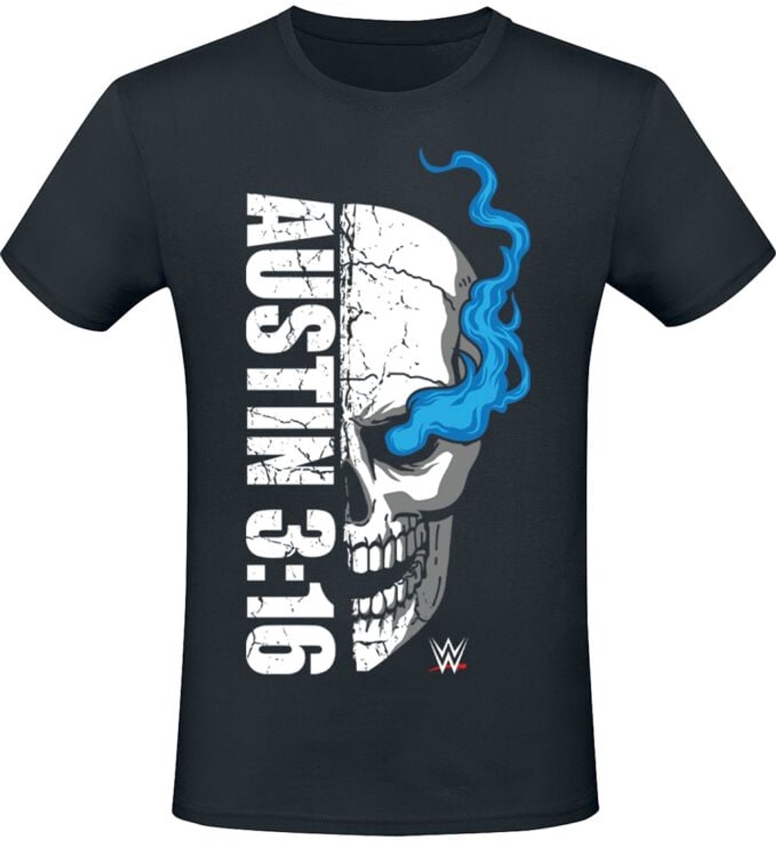WWE Austin 3:16 Skull Heren T-shirt - zwart - XL