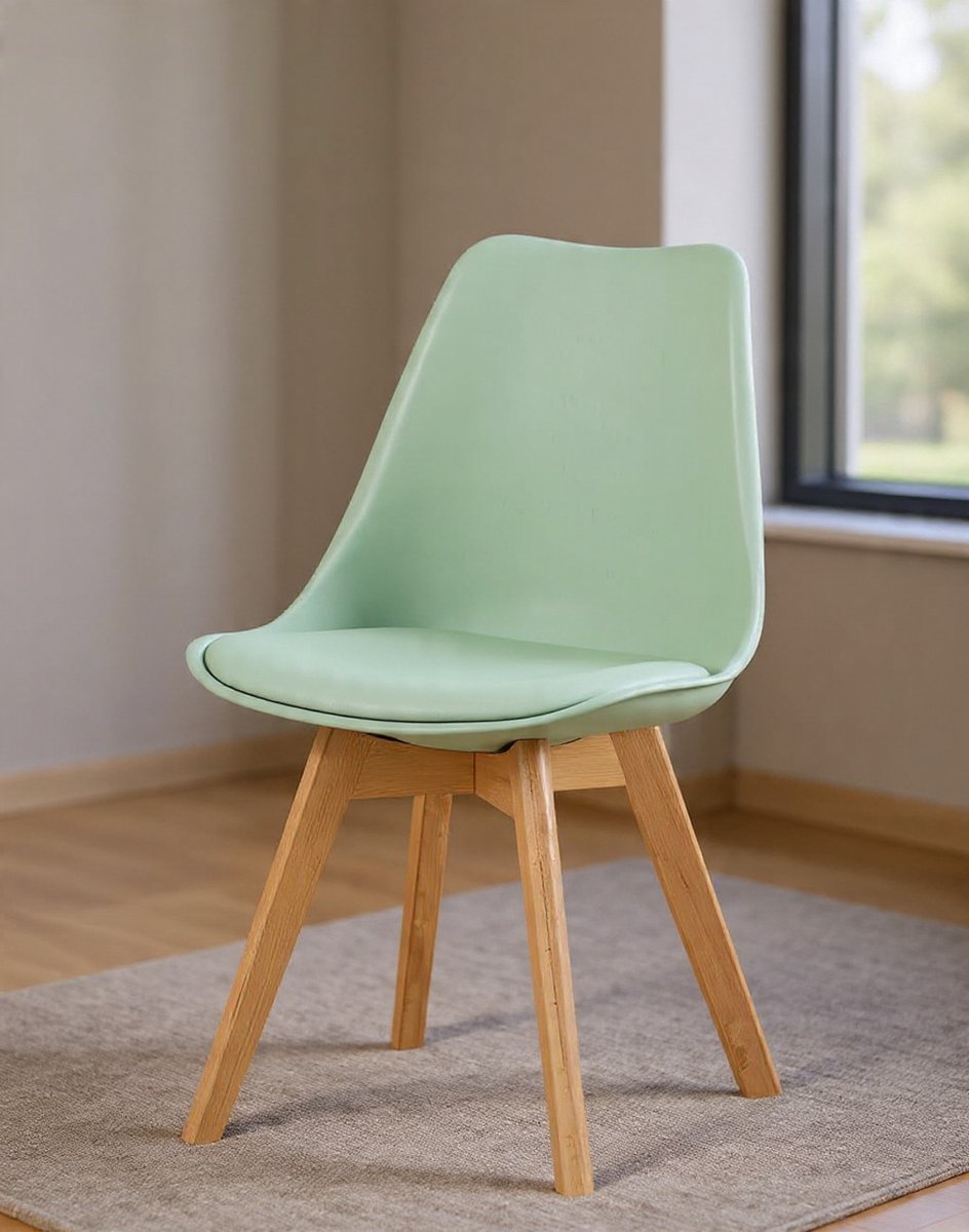 Set van 4 eetkamerstoelen, Scandinavisch, - Novihome