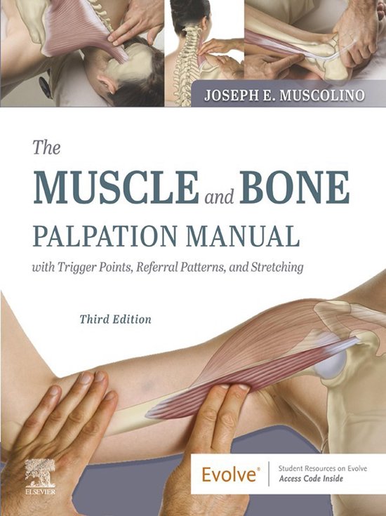 The Muscle and Bone Palpation Manual with Trigger Points, Re ... - cover