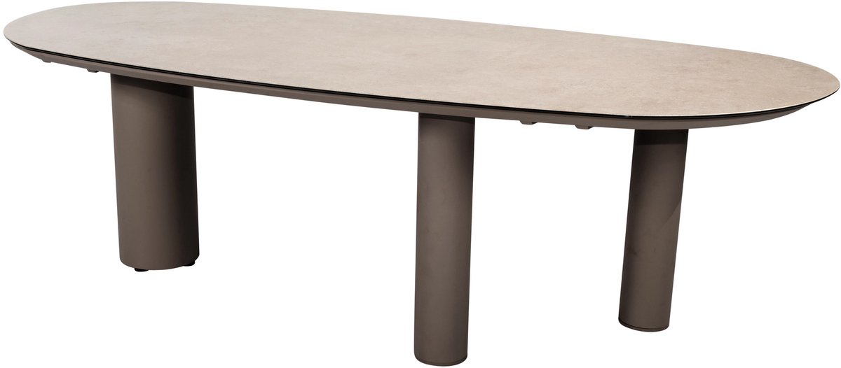Denia dining table terre ceramic print 240/290 X 105/110 cm 4 Seasons Outdoor