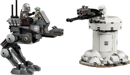 LEGO® Star Wars™ L'attaque de l'AT-RT™ – Ensemble de construction avec figurine LEGO du Mandalorien™ et Grogu™ – à partir de 7 ans – 75444