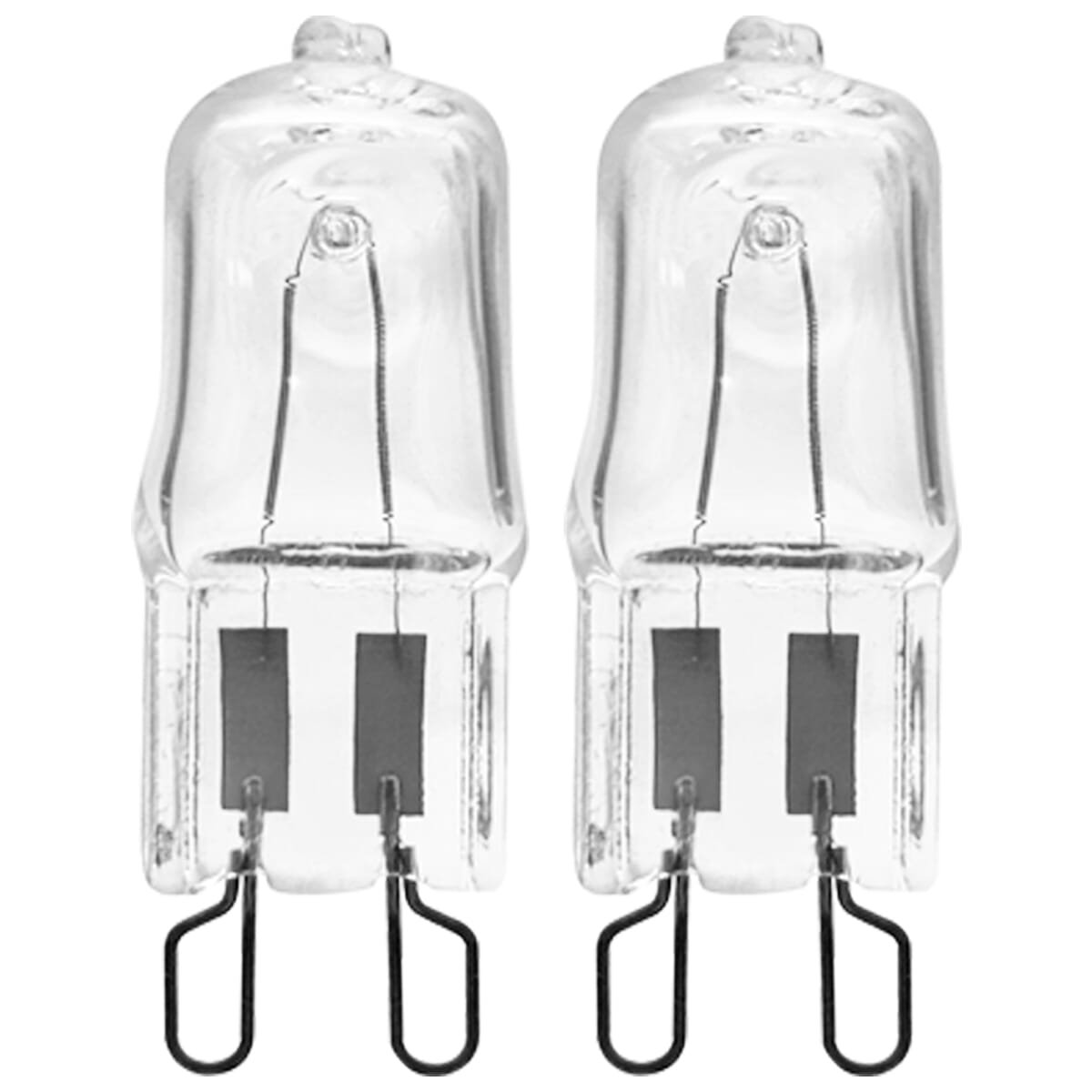 Modee Ovenlamp Halogeenlamp G9 25W 300 Graden - 260lm 230V - Warm Wit Licht - Dimbaar - 2 stuks