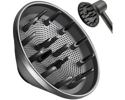 Geschikt voor Opzetstuk geschikt voor Dyson Haarstyler – Haardroger Föhn Diffuser – Diffuser-opzetstuk – Universeel Stereotype Haar Hoofd – Haardroger Diffuser Geschikt voor Supersonic HD15/08/07/03/02/01 – Zwart