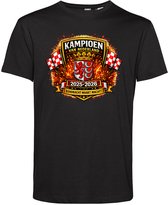 T-shirt Kampioen Vlag | Eindhoven | Shirt Kampioen 2025-2026 | Geen d'article officiel du PSV | Noir | taille S