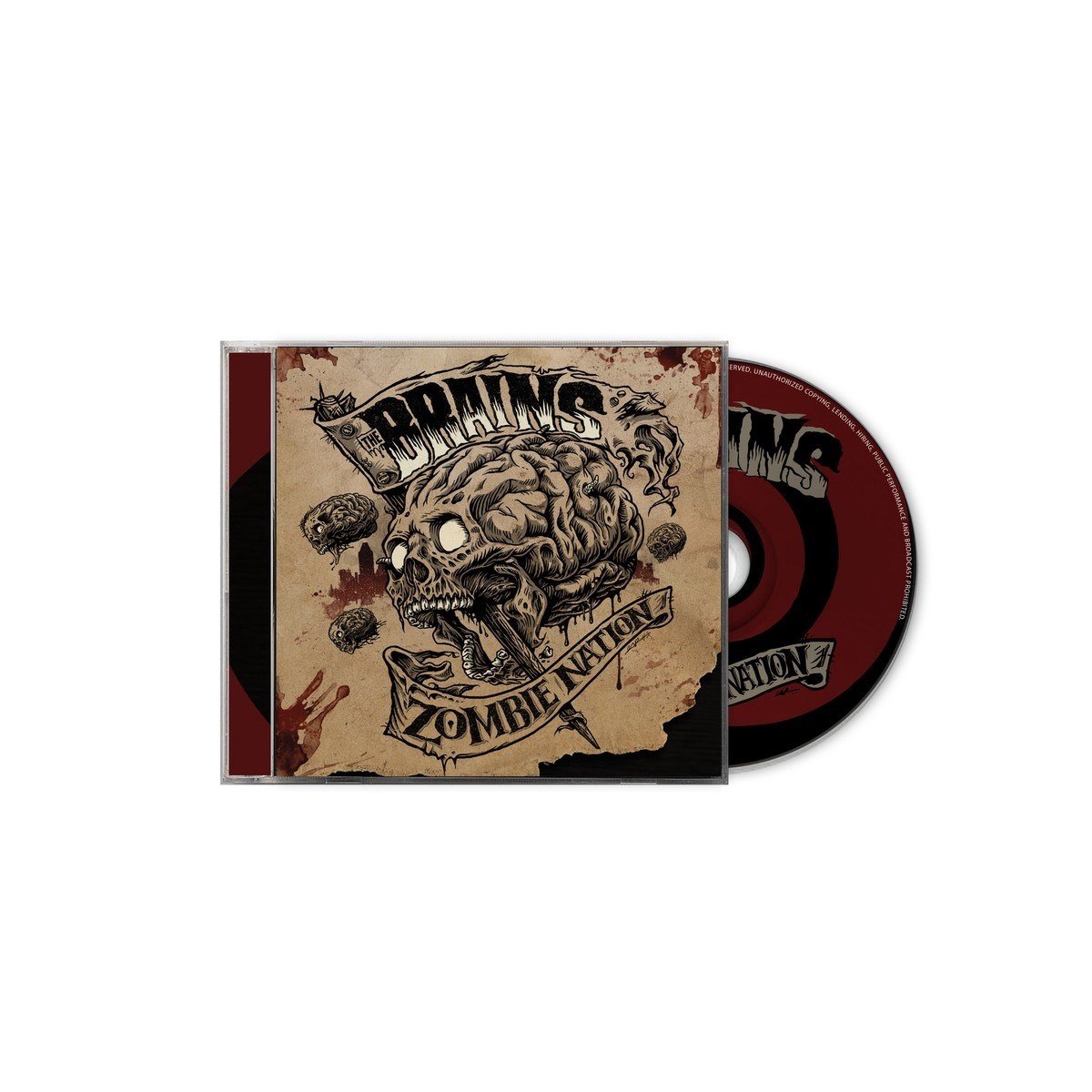 The Brains - Zombie Nation (CD) (Bonus Track Edition)
