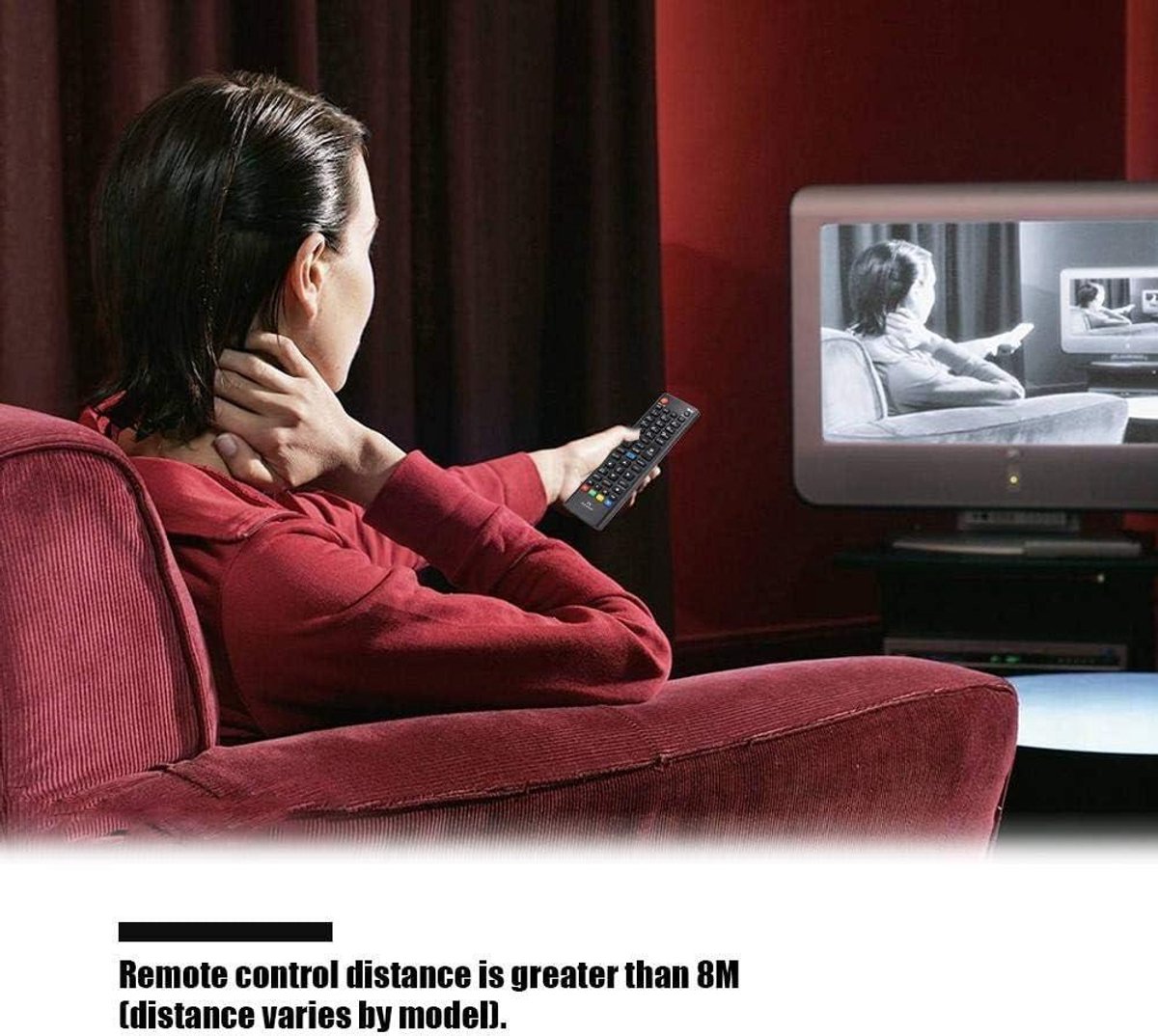 Vervangende afstandsbediening voor TV met zoekopdracht: 22 inch 28 inch Smart TV.