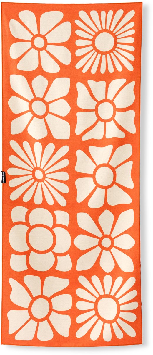 Nomadix Original Towel Big Flowers - Orange