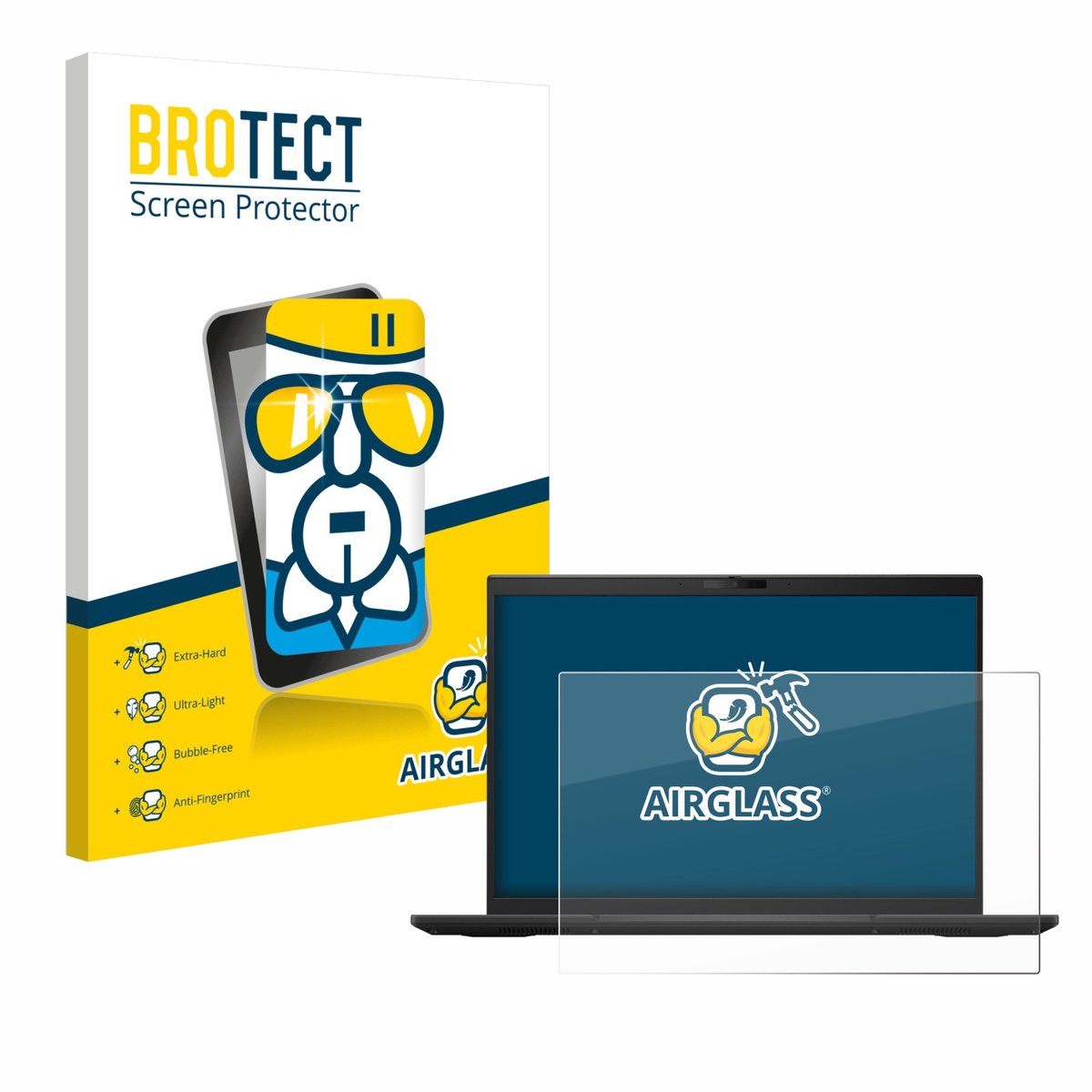 Screenprotector voor ASUS ExpertBook B3 B3404 Beschermglas transparant