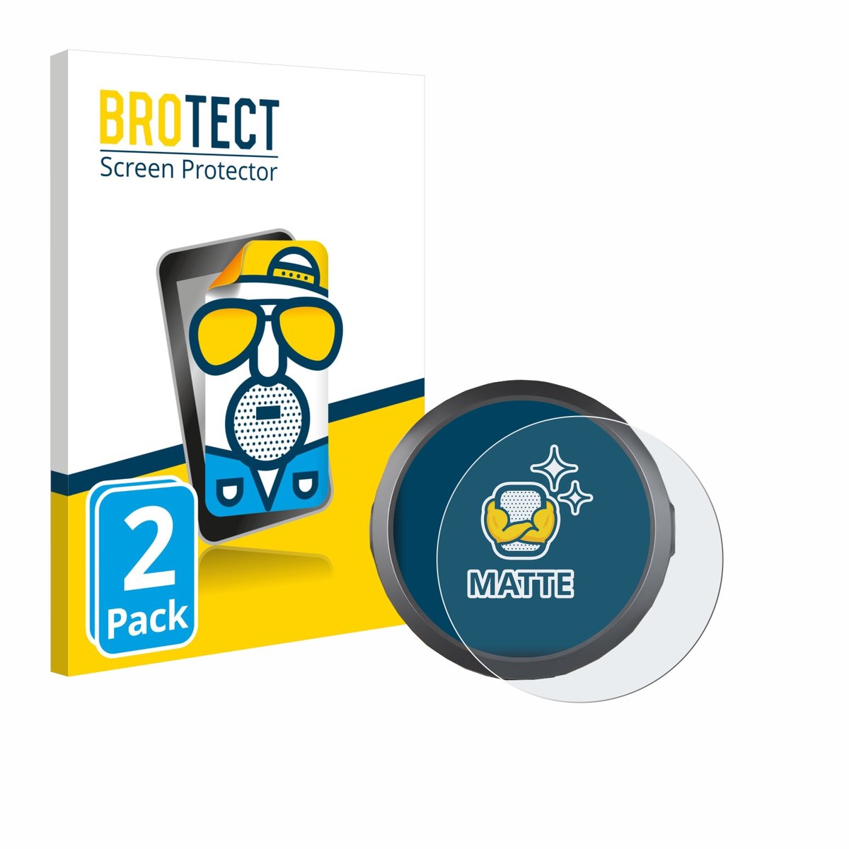 BROTECT - Screenprotector voor AMFUN L3EU 2.2" - Folie Beschermfolie matte 2 Stuks