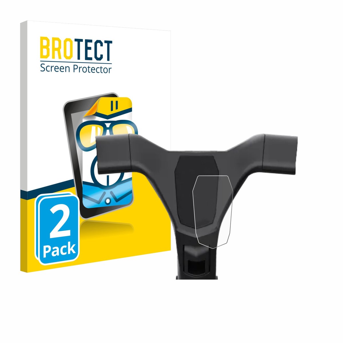 BROTECT - Screenprotector voor Navee ST3 - Folie Beschermfolie transparant 2 Stuks
