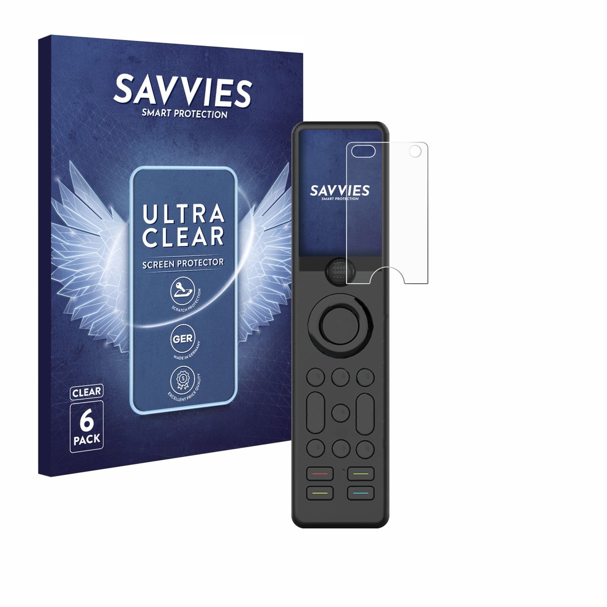 Savvies - Screenprotector voor Sofabaton X1 - Folie Beschermfolie transparant 6 Stuks