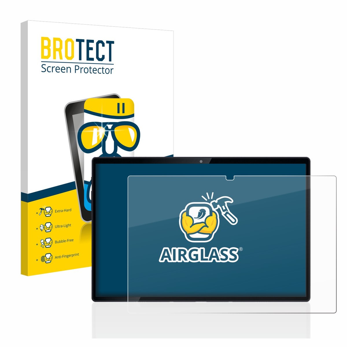 Screenprotector voor Mediacom SmartPad Azimut 3 Lite 4G Beschermglas transparant