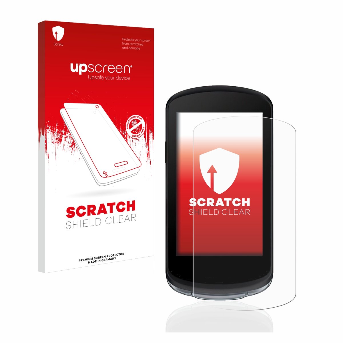 upscreen - Screenprotector voor Garmin Edge 1040 - Folie Beschermfolie transparant
