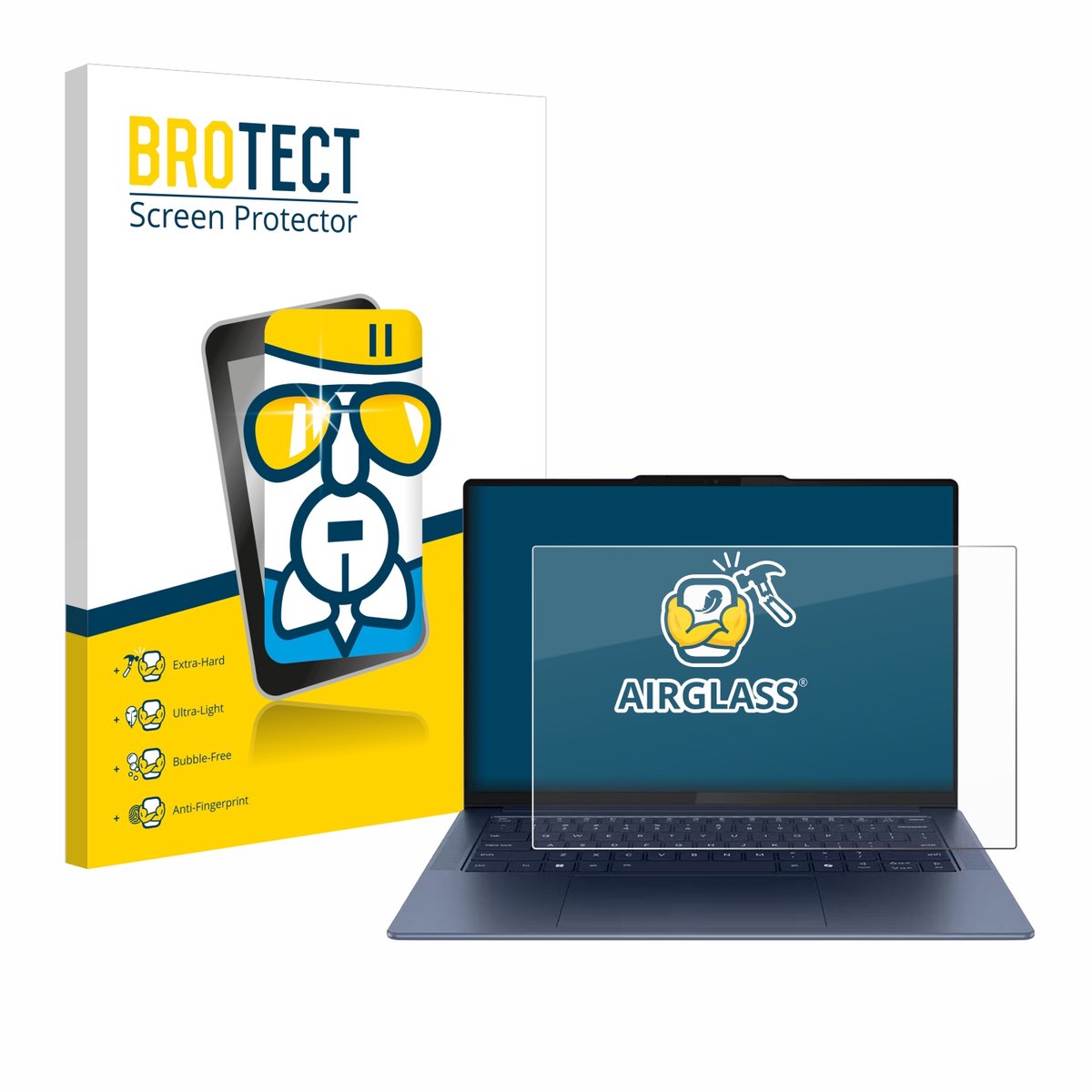 Screenprotector voor Lenovo Yoga Slim 7 Gen 9 14" Beschermglas transparant