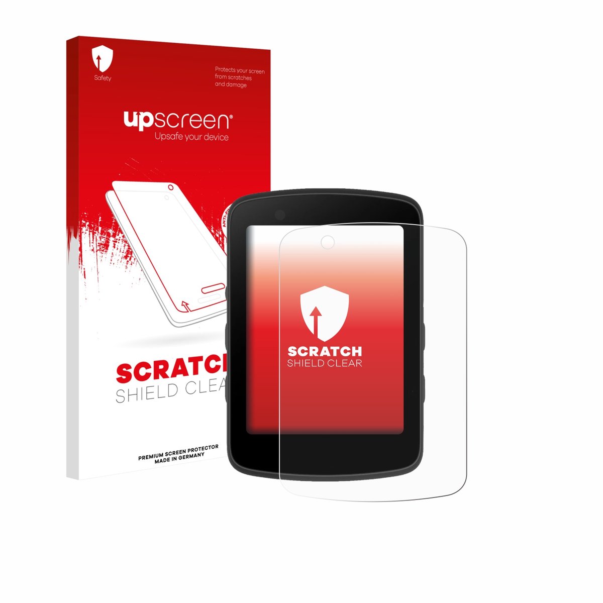 upscreen - Screenprotector voor Bryton Rider 650 - Folie Beschermfolie transparant