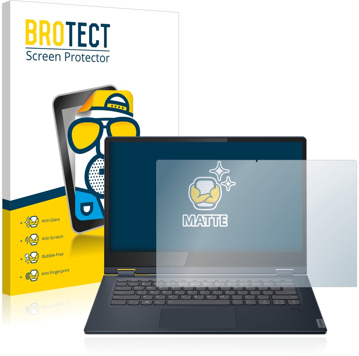 BROTECT - Screenprotector voor Lenovo IdeaPad C340 14" - Folie Beschermfolie matte