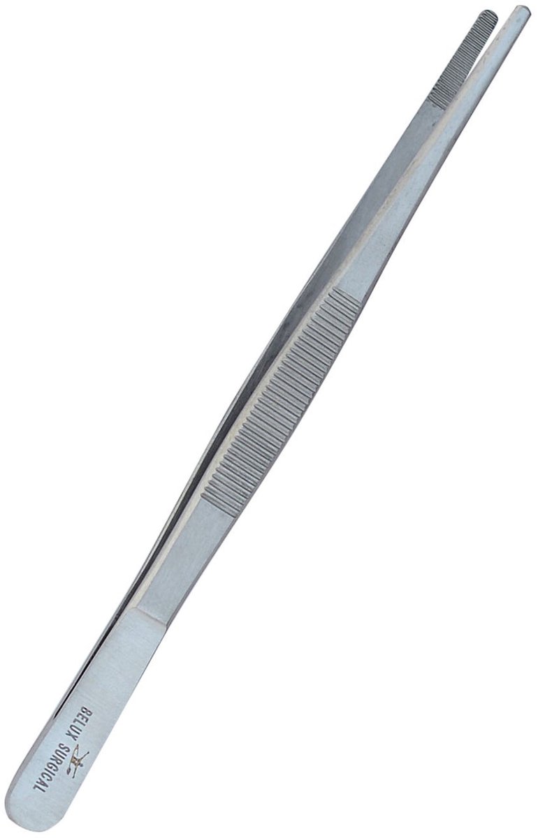 Belux Surgical Instruments / Anatomisch pincet, Medium - 14.5 cm - RVS
