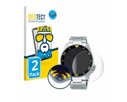 BROTECT - Screenprotector voor Seiko 5 Sports SRPD59K1 - Folie Beschermfolie transparant volledig dekking - 2 Stuks