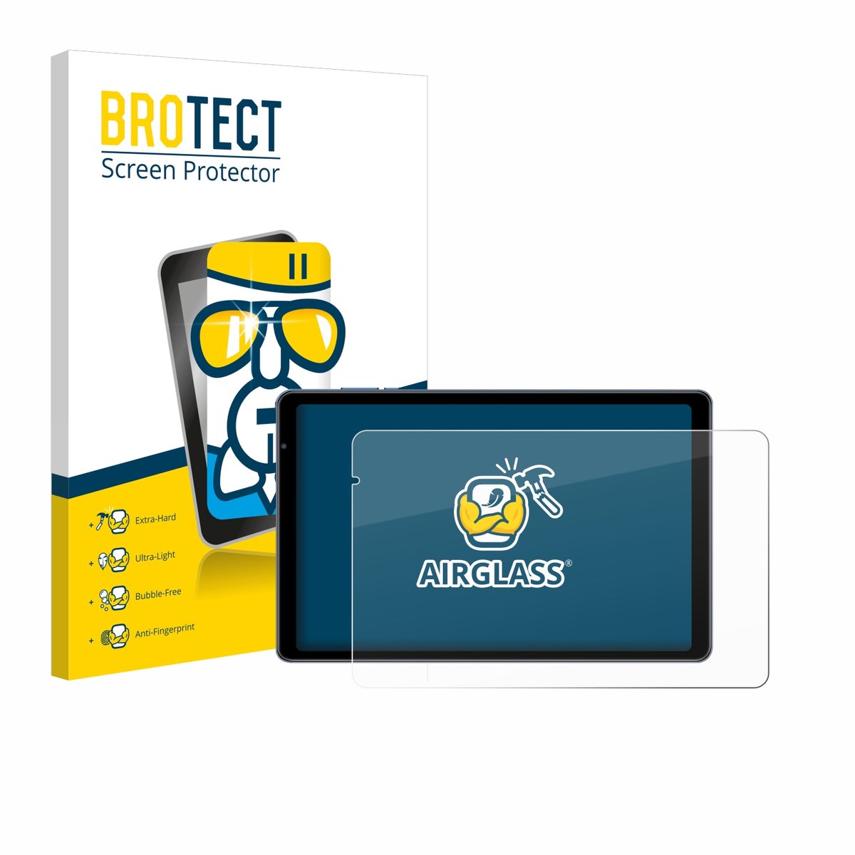 Screenprotector voor Sebbe S22 10.1" Beschermglas transparant