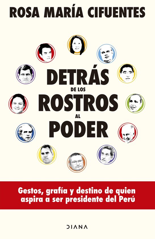 Detrás de los rostros al poder - cover