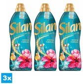 Silan Aromatherapy Relaxing Maldives Assouplissant – 3 x 770 ml – 105 Lavages – Parfum Durable